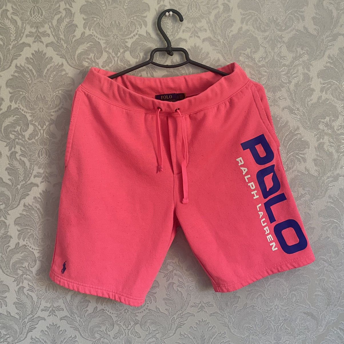 Ralph Lauren Polo Ralph Lauren Shorts Pink Bright Logo Print Size US 30 / EU 46 - 1 Thumbnail