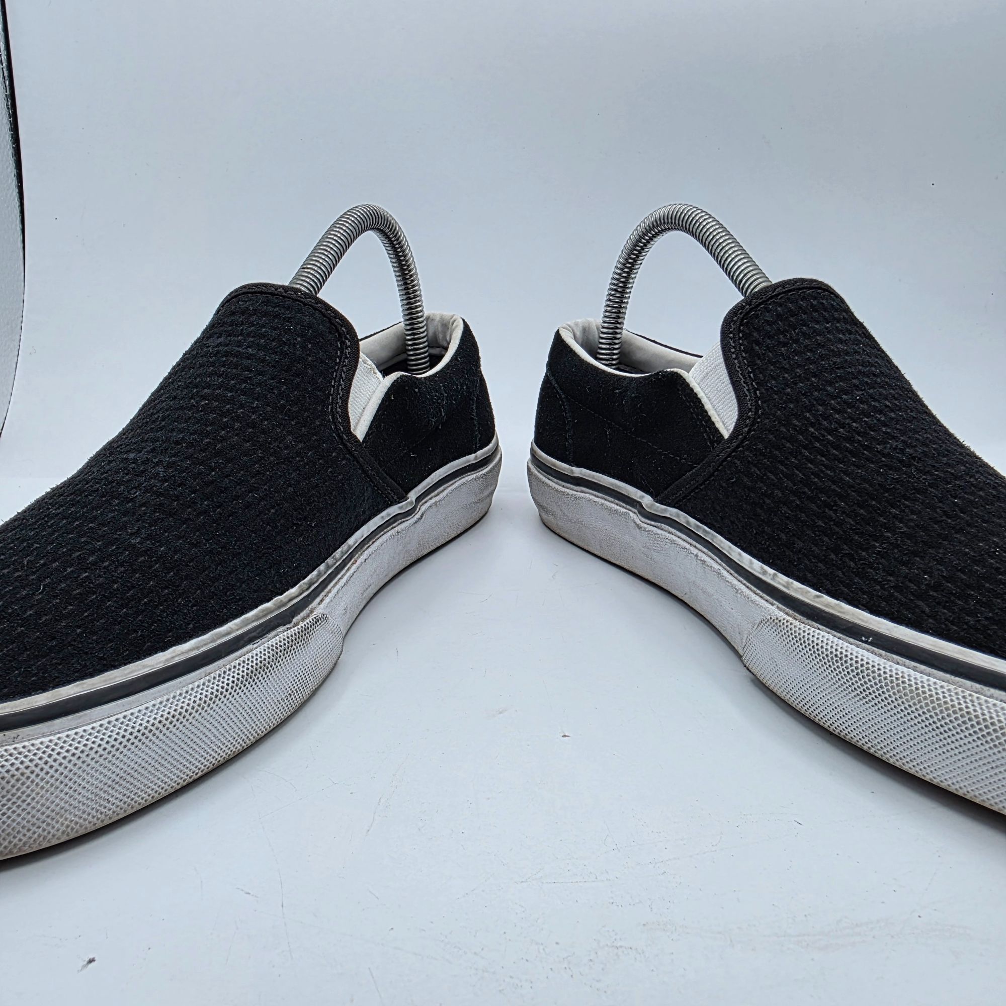 Vans Vans Classic Slip On Embossed Womens Size 8.5 Black Casual S Size US 8.5 / IT 38.5 - 3 Thumbnail