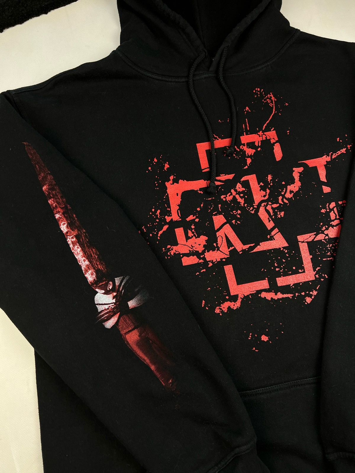 Band Tees × Vintage Very Rare Rammstein hoodie horror Size US XXL / EU 58 / 5 - 6 Thumbnail