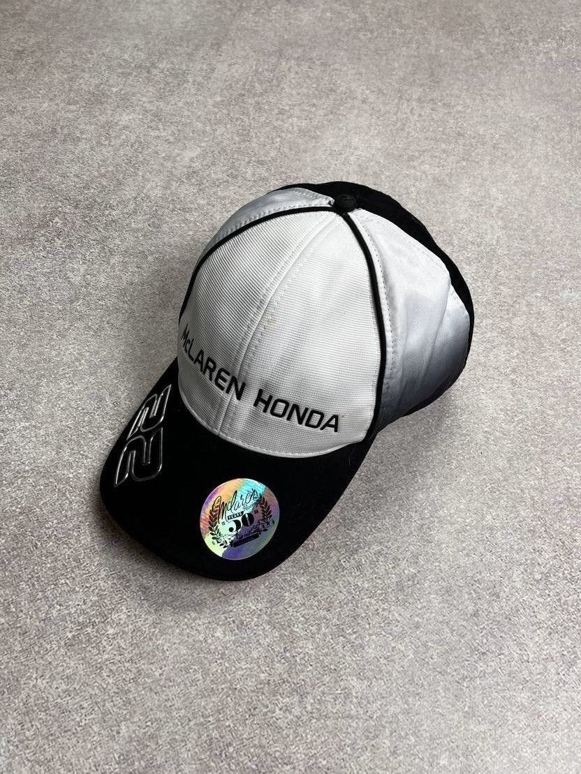 Vintage Vintage 90's Mclaren Honda Archival Cap Y2K Os Size ONE SIZE - 2 Thumbnail
