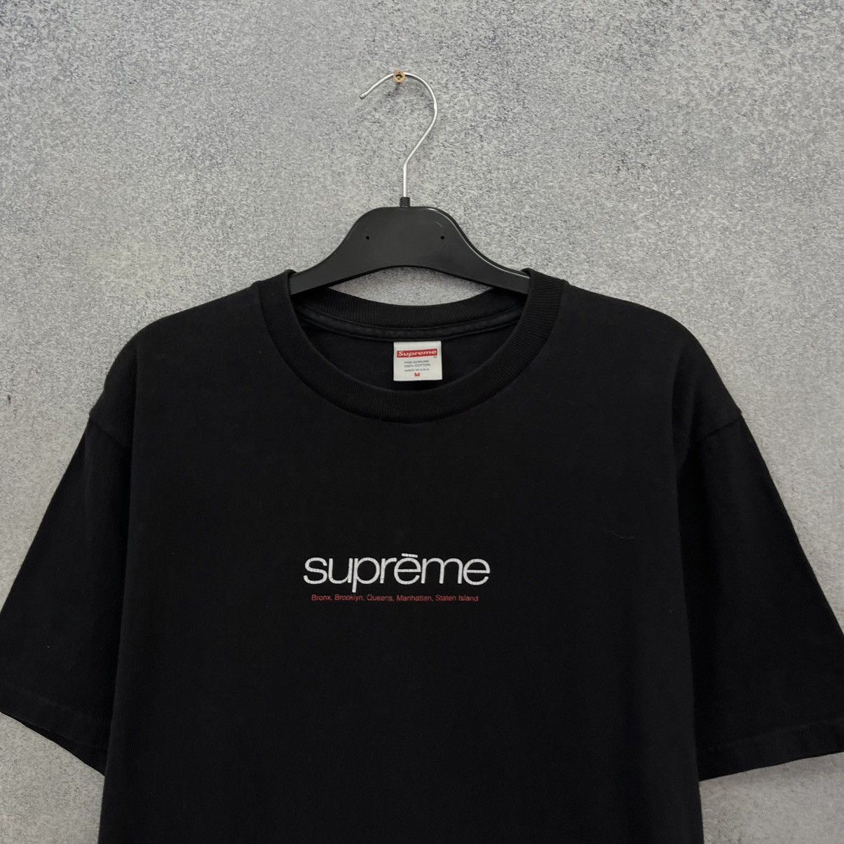 Supreme Supreme T-Shirt Big Logo Black Size US M / EU 48-50 / 2 - 4 Thumbnail