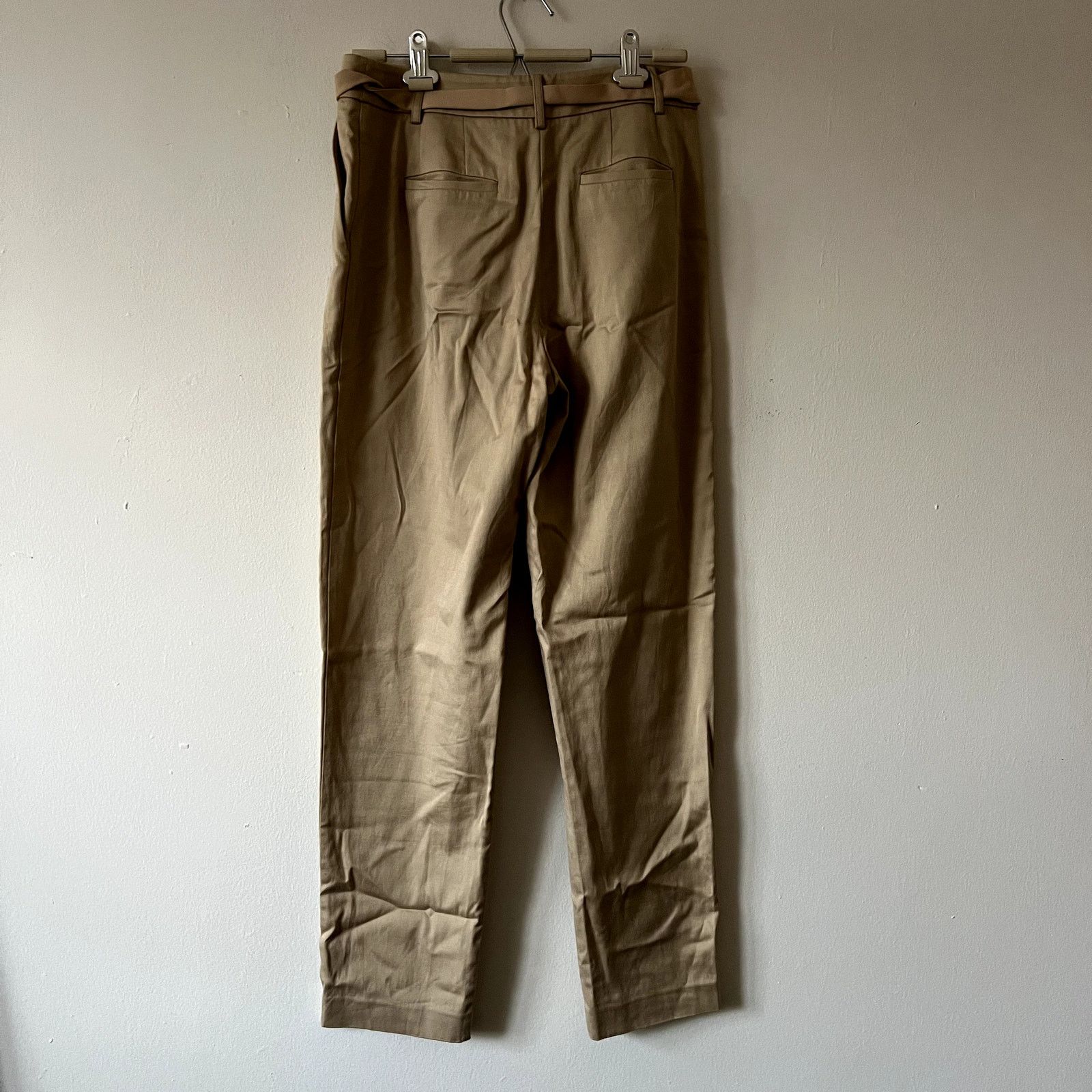Jason Wu Jason Wu grey belted twill pants beige size 4 Size 27" / US 4 / IT 40 - 3 Thumbnail