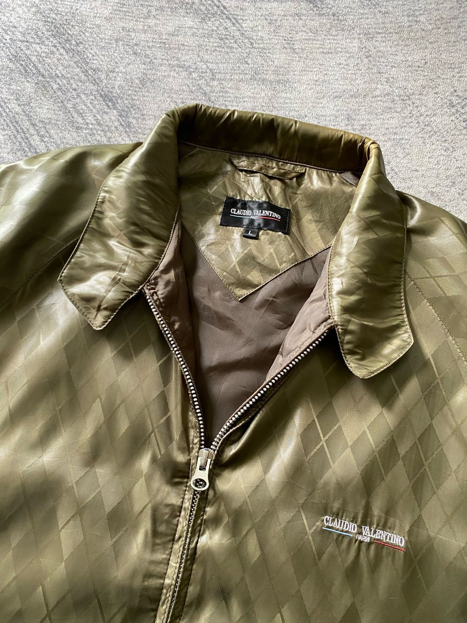 Designer × Valentino × Vintage Rare Claudio Valentino Paris Light Jacket Size US L / EU 52-54 / 3 - 2 Thumbnail