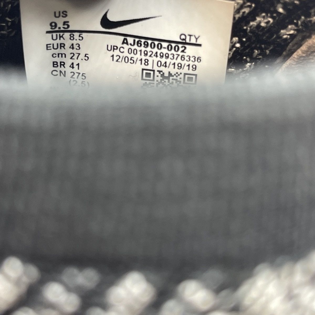Nike Air vapormax 3 Oreo Size US 9.5 / EU 42-43 - 8 Thumbnail