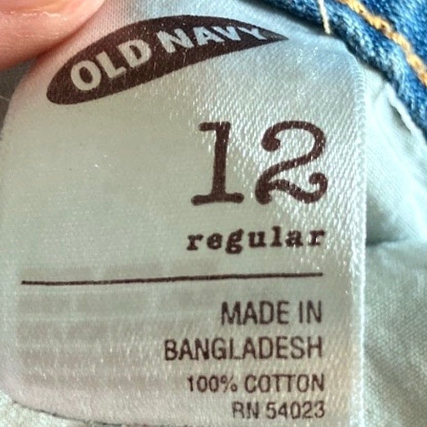 Old Navy Old Navy Womens Jeans Blue Denim Mid Rise Crop Cuffed Capri 12R Size 24" / US 00 / IT 34 - 5 Thumbnail