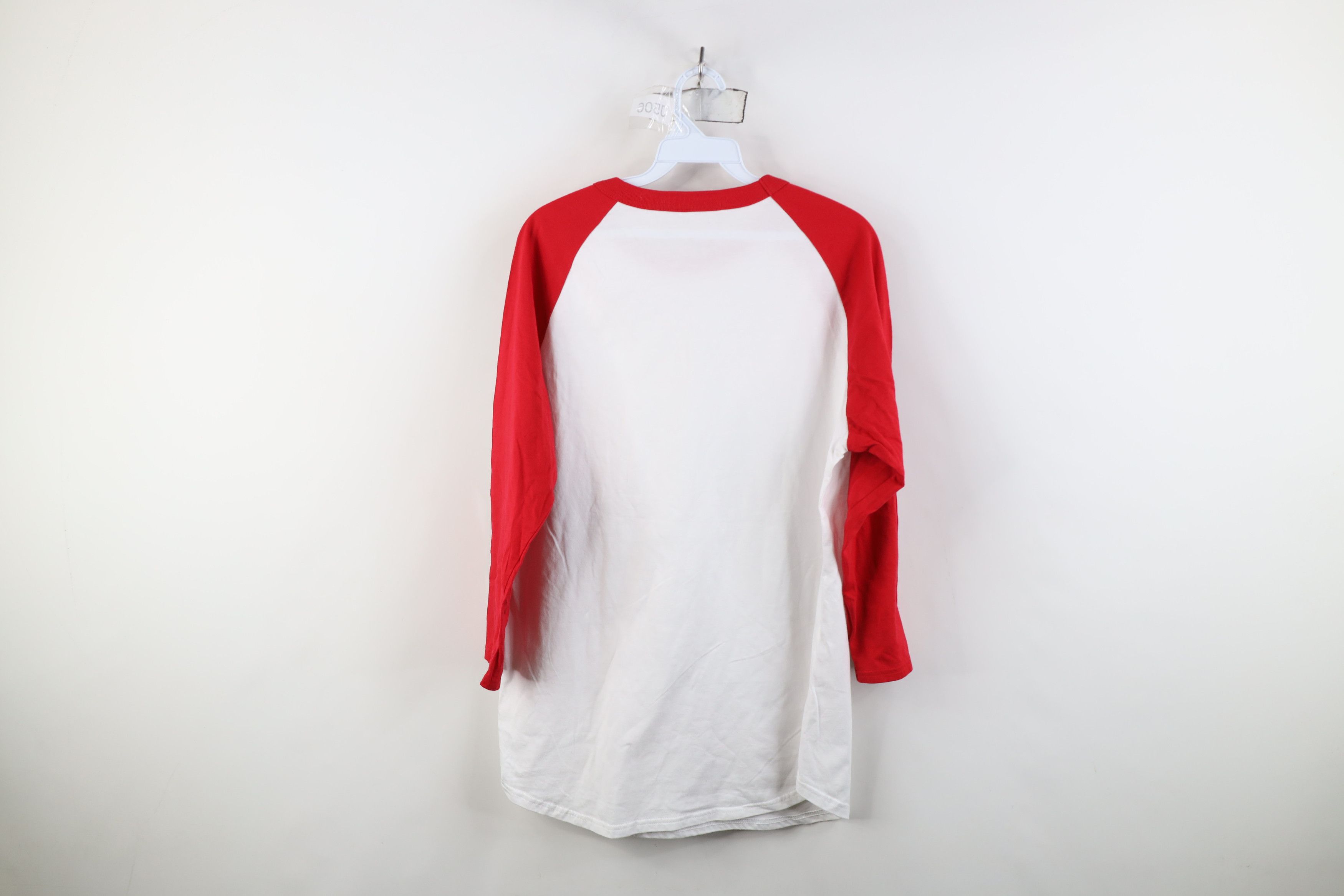 Vintage Vintage 90s Streetwear 3/4 Sleeve Raglan Baseball T-Shirt Size US M / EU 48-50 / 2 - 7 Thumbnail