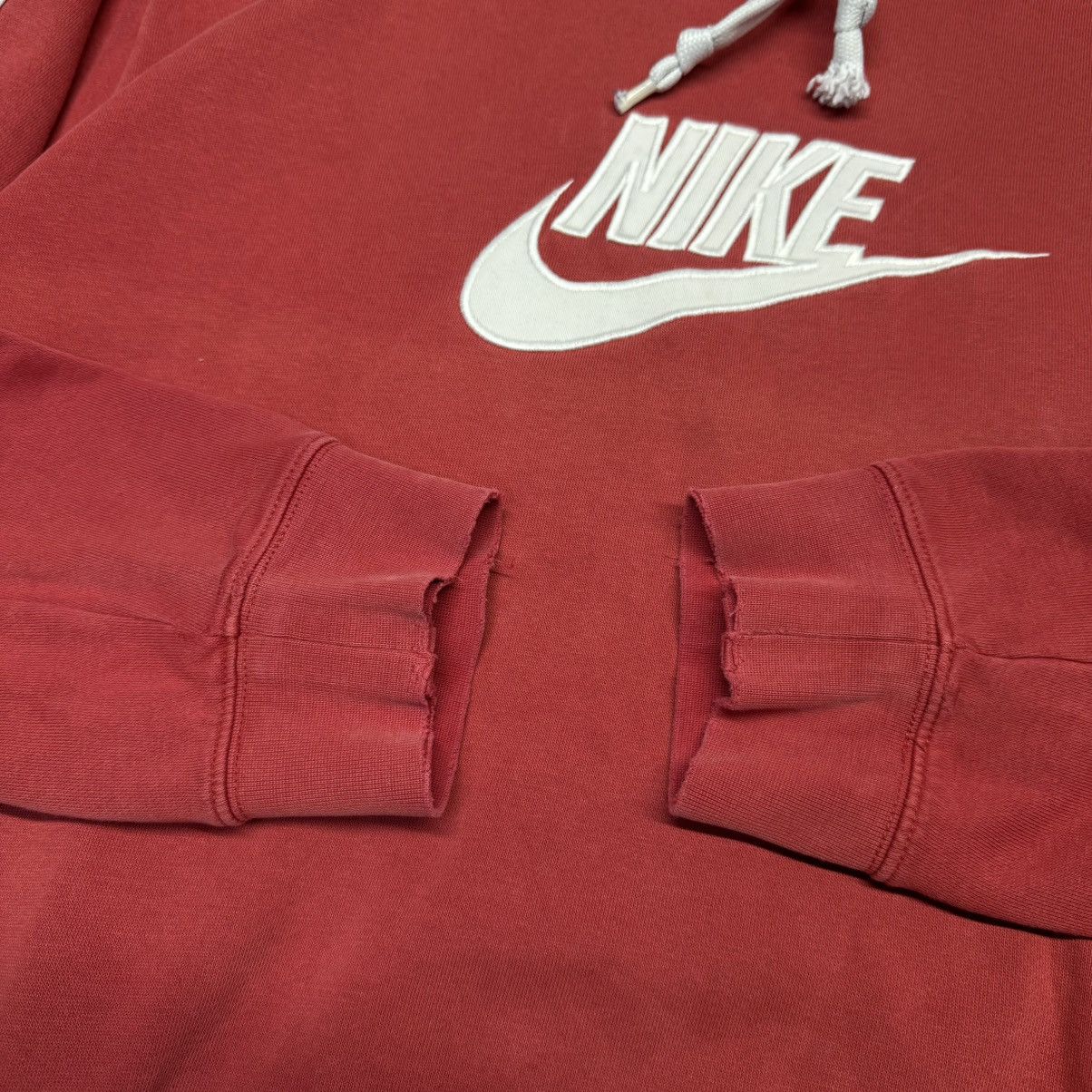 Nike × Vintage Y2K Nike Hoodie Crazy Vintage Big Logo Size US L / EU 52-54 / 3 - 10 Thumbnail