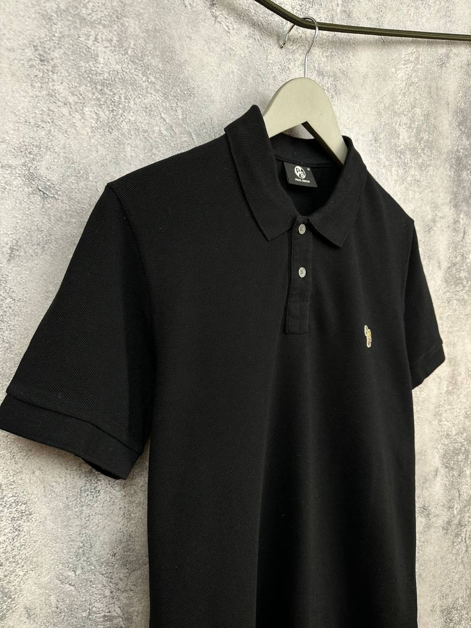 Paul Smith Paul Smith Polo Shirt Black Zebra Logo Cotton SS Size US M / EU 48-50 / 2 - 3 Thumbnail