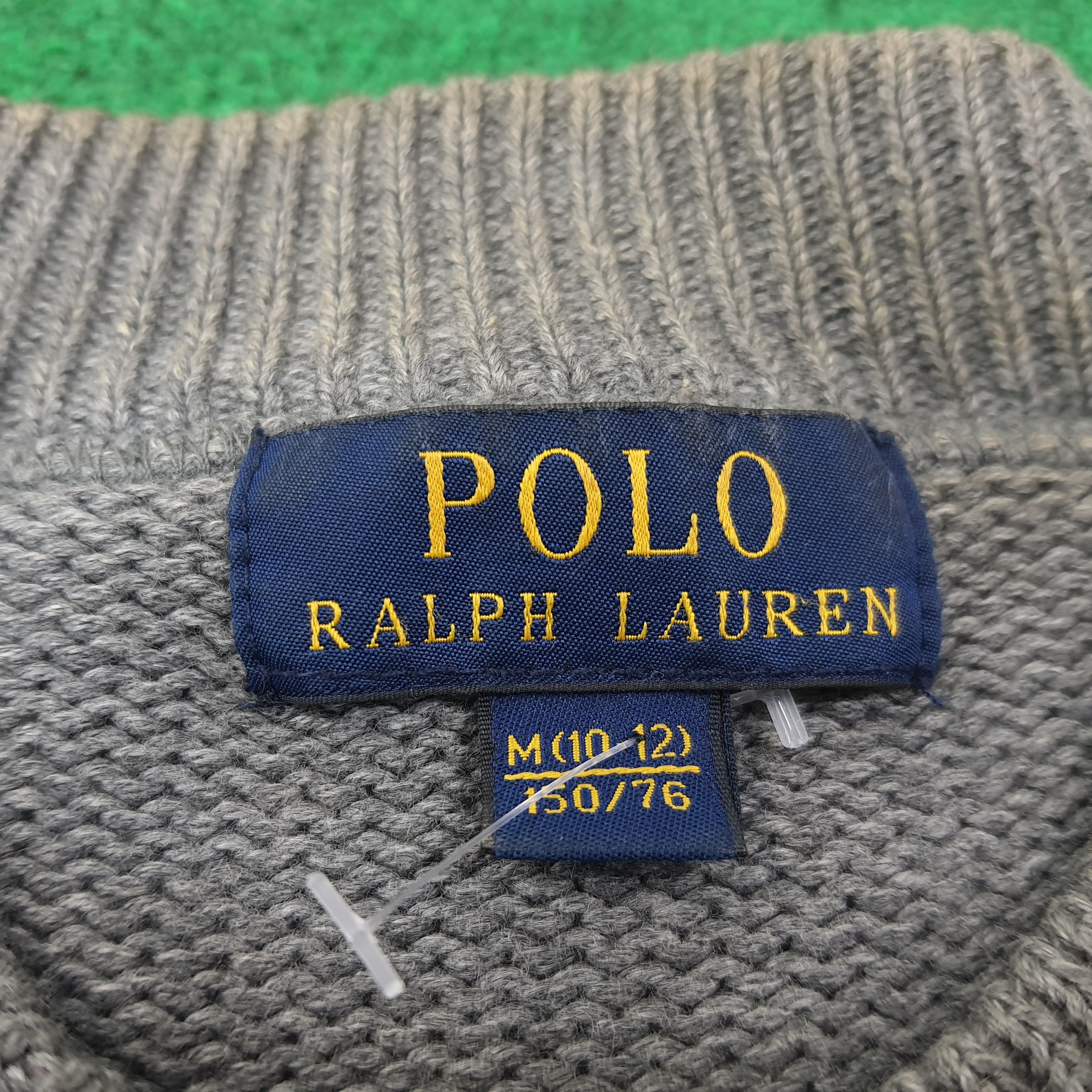 Polo Ralph Lauren Vintage POLO Ralph Lauren Zipper Knitted Sweatshirt C245N12 Size US XS / EU 42 / 0 - 4 Thumbnail