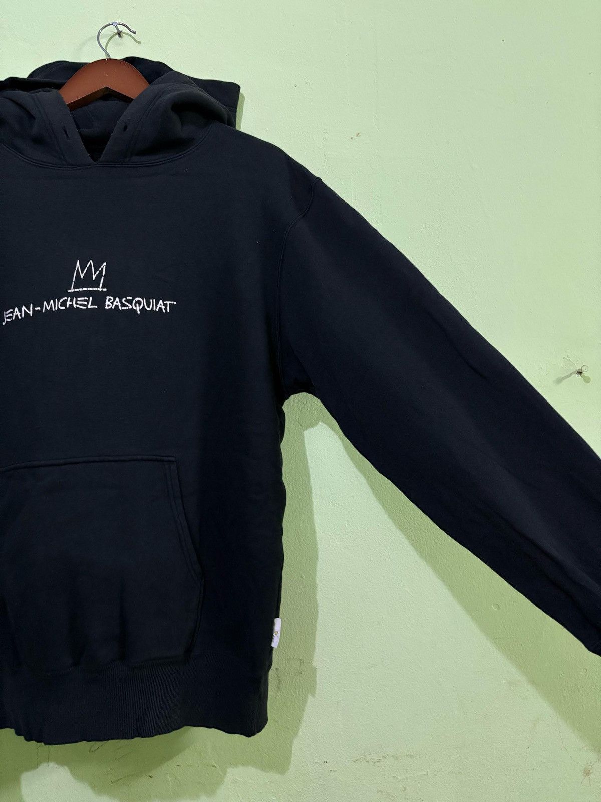 Jean-Michel Basquiat × Vintage VTG Jean micheal bisquat X Uniqlo Jersey Joe Wolcott Hoodie Size US L / EU 52-54 / 3 - 3 Thumbnail