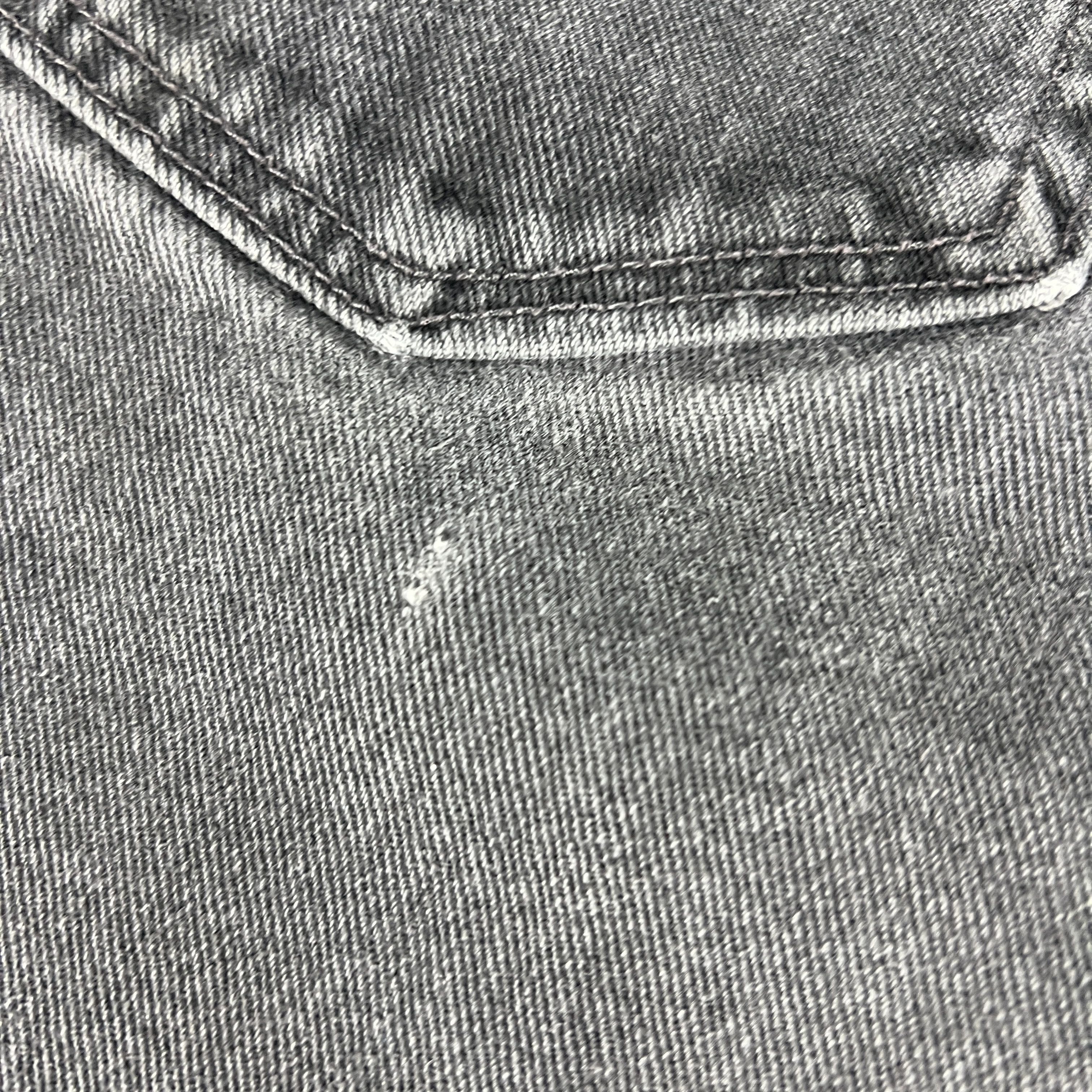 Levi's Y2K Levi's Jeans 550 Relaxed Black Faded Cotton Denim USA Size US 34 / EU 50 - 2 Thumbnail