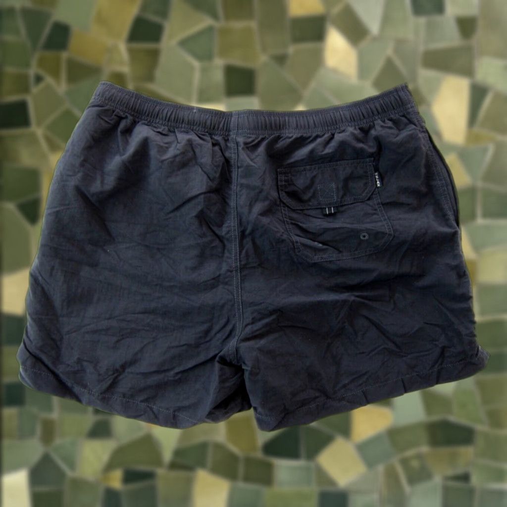 Tommy Bahama Tommy Bahama Nylon Black Lined Pocket Swim Board Shorts Men Large Size US 33 - 1 Thumbnail