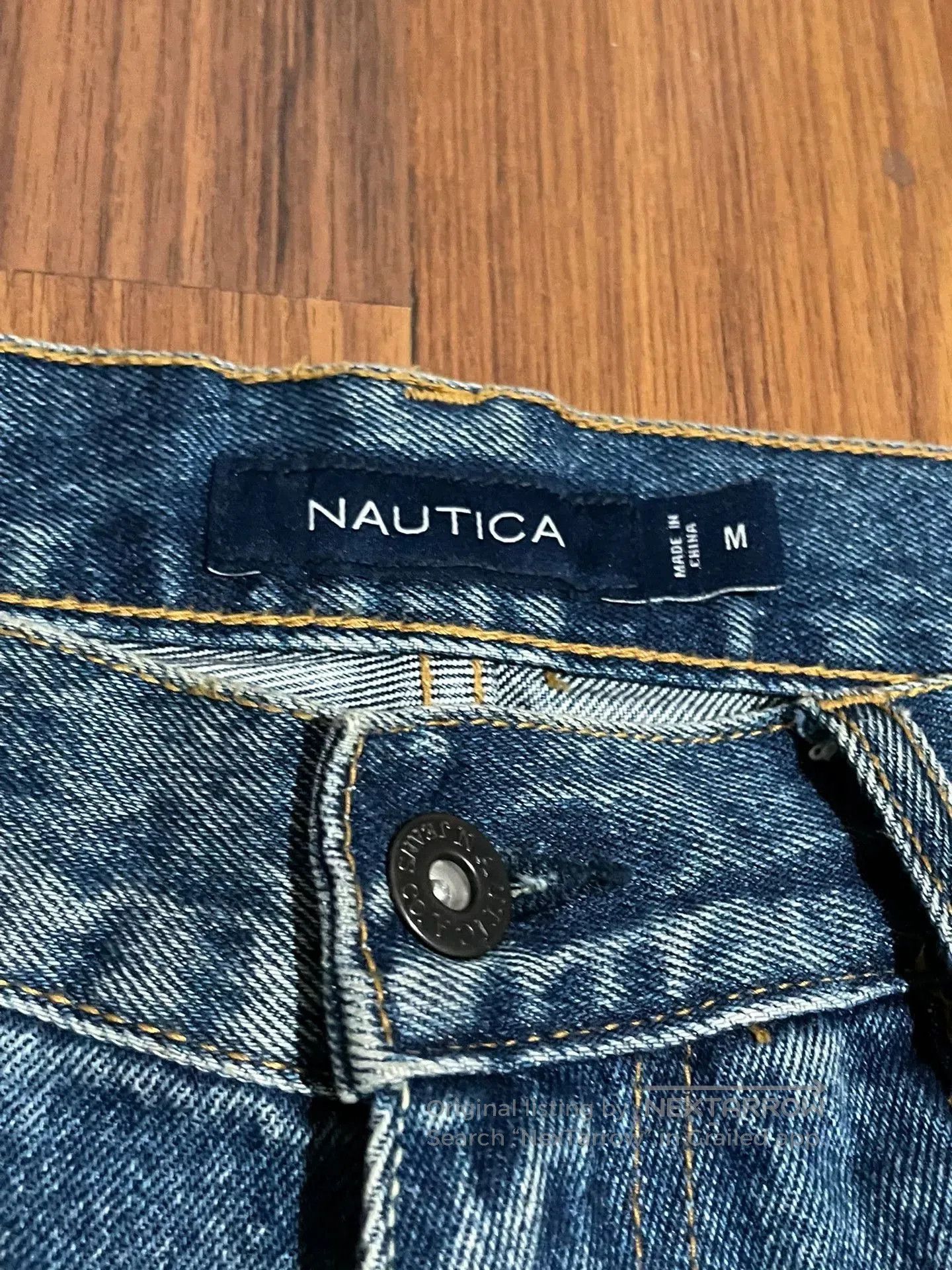 Other Nautica Japanese Loose Straight Tapered Jeans. Size US 29 - 5 Thumbnail