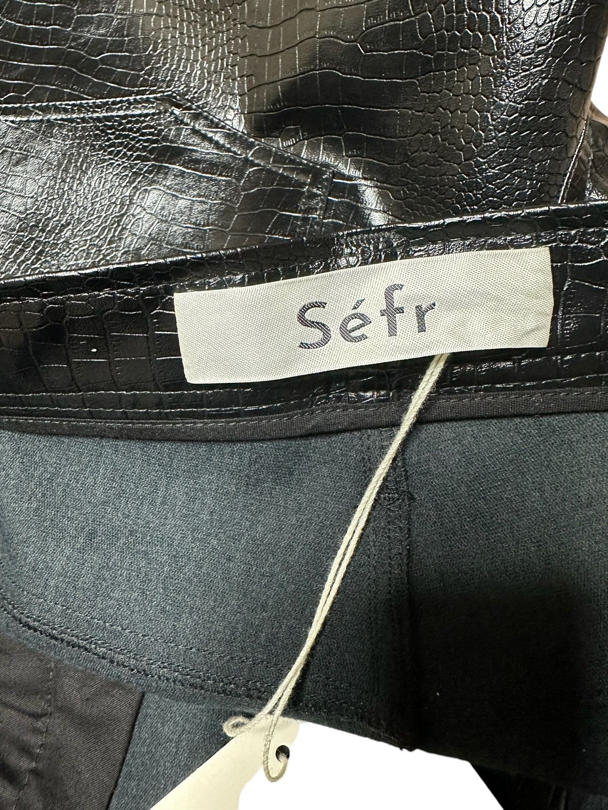 Black Leather Sefr Pants