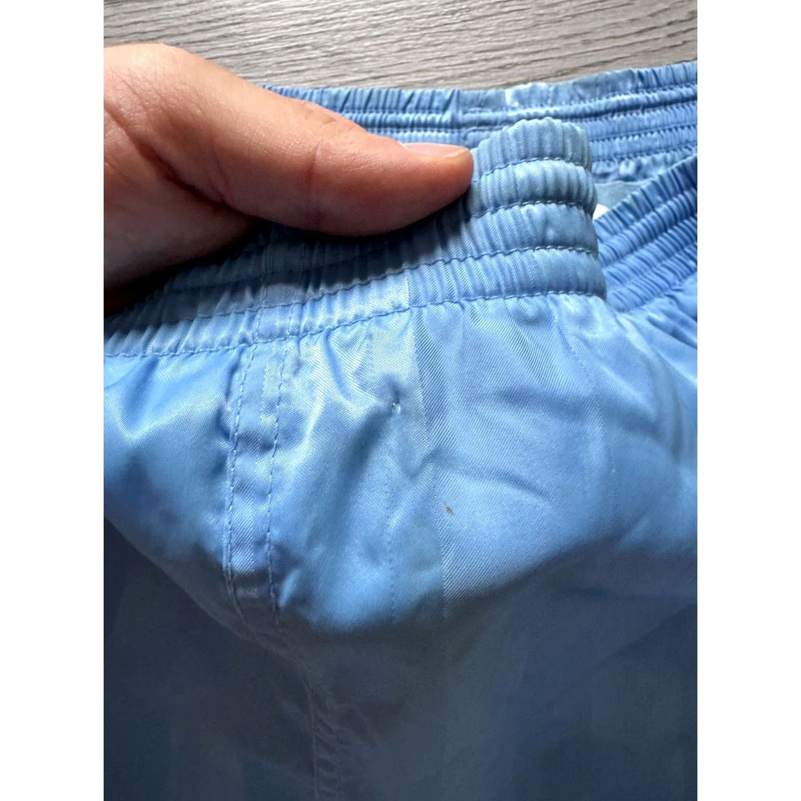 Adidas VINTAGE adidas Shorts Football Soccer Running L Men Blue 1990s Size US 33 - 4 Thumbnail