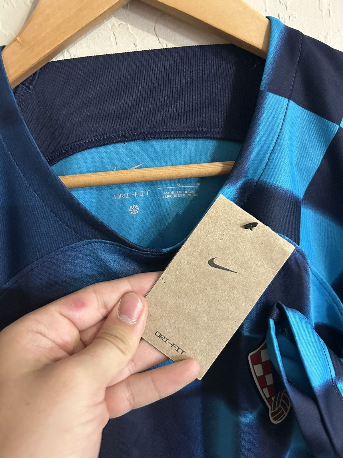Nike Croatia Dri-Fit Nike Jersey Size US L / EU 52-54 / 3 - 2 Thumbnail