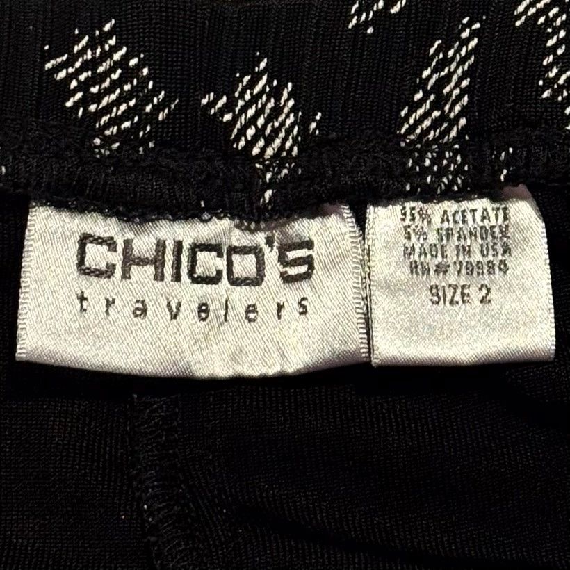 Chicos Chicos Travelers Slinky Pants Pull On Crop High Rise 2 L 12 Size 34" / US 12 / IT 48 - 4 Thumbnail
