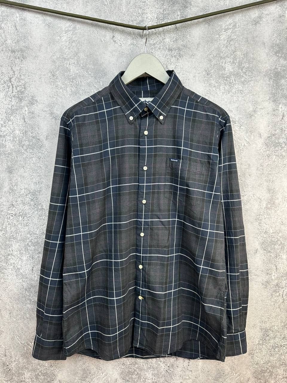 Barbour Barbour Tailored Fit Tartan Check Button-Down Shirt Size US M / EU 48-50 / 2 - 1 Thumbnail