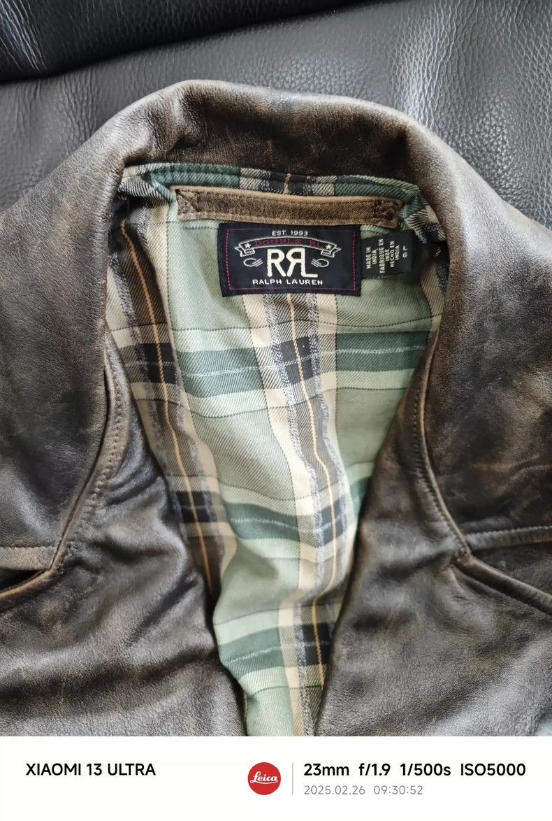RRL Ralph Lauren RRL Ralph Lauren Cable car leather jacket Size US L / EU 52-54 / 3 - 5 Thumbnail