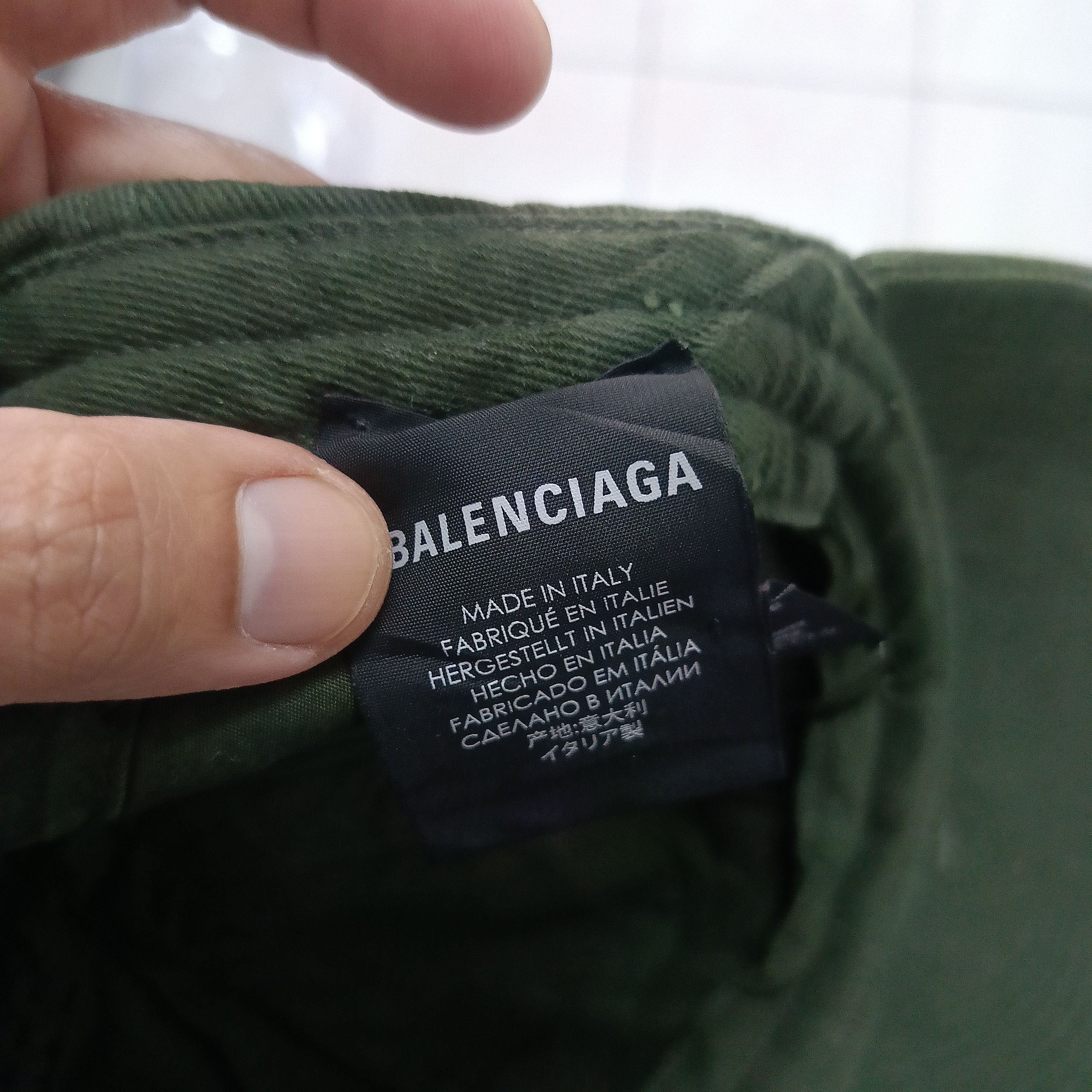 Balenciaga Balenciaga Embroidery Logo Hat OG Size ONE SIZE - 6 Thumbnail