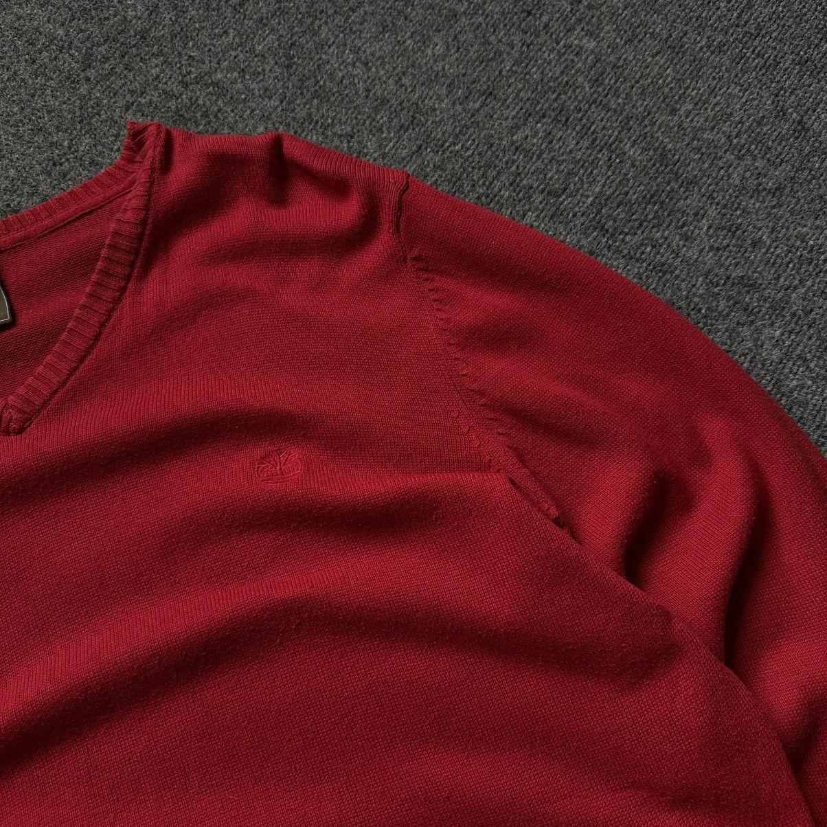 Timberland Luxury Timberland V Neck Knit Sweater Size XL 00s USA Size US XL / EU 56 / 4 - 9 Thumbnail