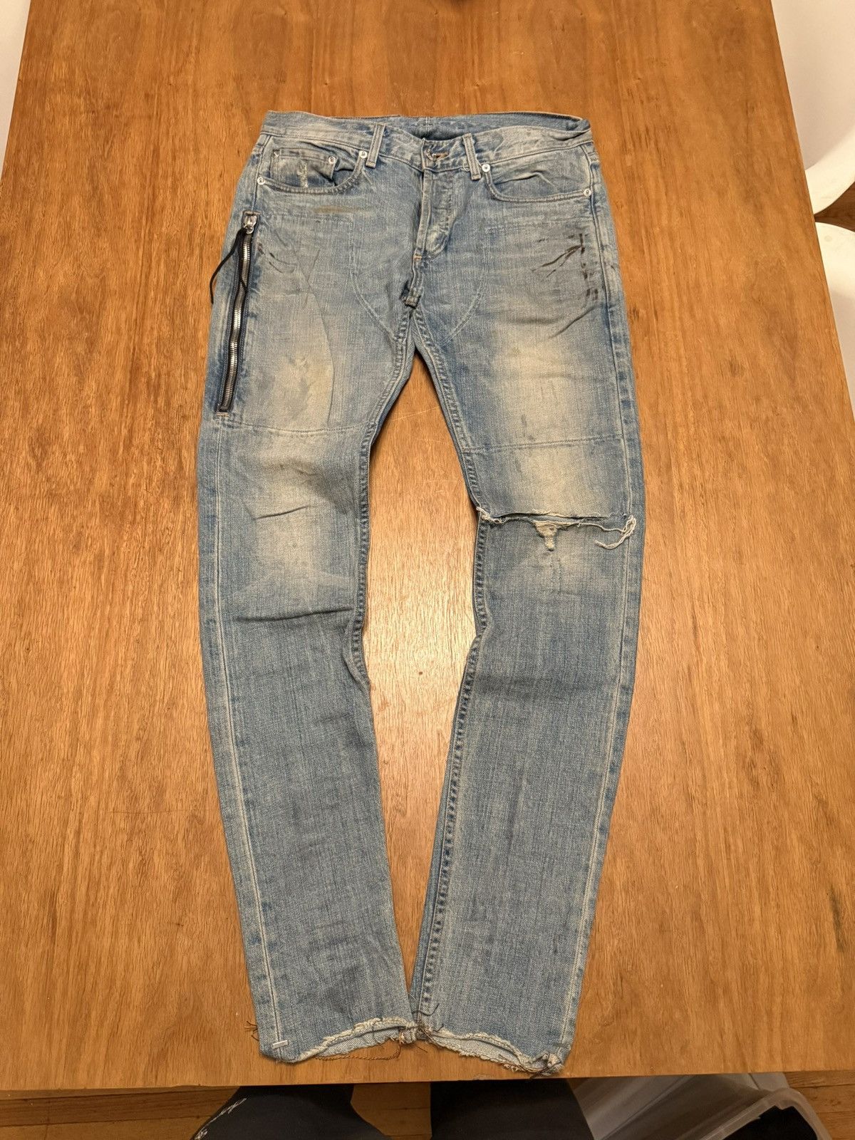 Mr. Completely Mr.completely rockstar skinny jeans blue denim Size US 30 / EU 46 - 1 Thumbnail