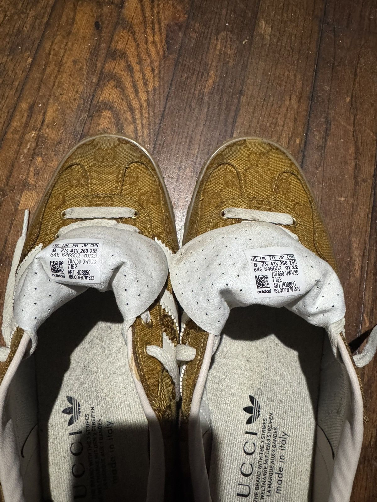 Adidas × Gucci Gucci Adidas Gazelle Size US 8 / EU 41 - 6 Thumbnail