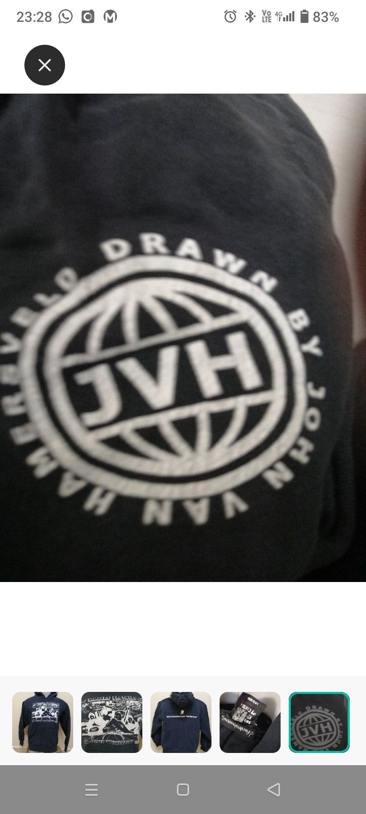 Band Tees × Fuck Art, Make Tees Velvet underground X JOHN VAN HAMERSVELD Size US M / EU 48-50 / 2 - 6 Thumbnail