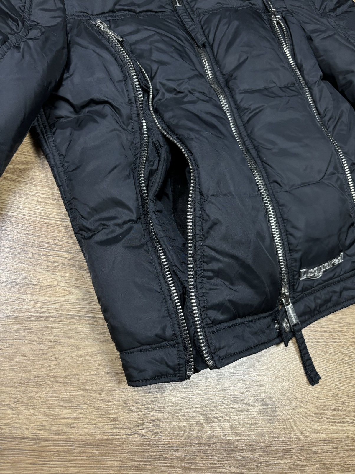 Dsquared2 Dsquared2 Shoulder Padded Multizip Jacket Size M / US 6-8 / IT 42-44 - 5 Thumbnail