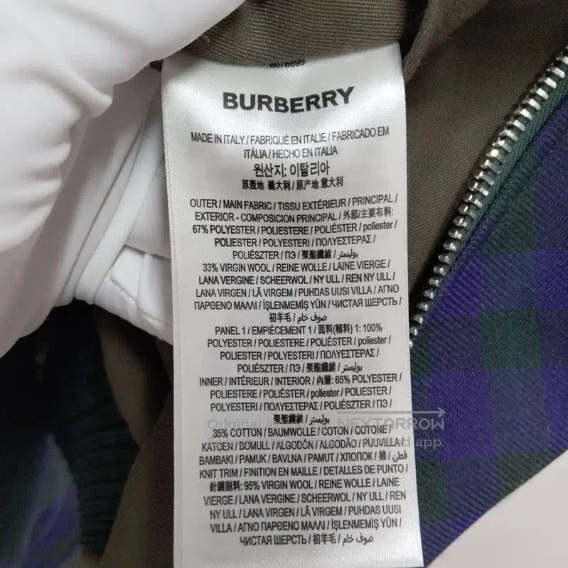 Burberry Burberry Men's Black Long Sleeve Jacket. Size US S / EU 44-46 / 1 - 5 Thumbnail
