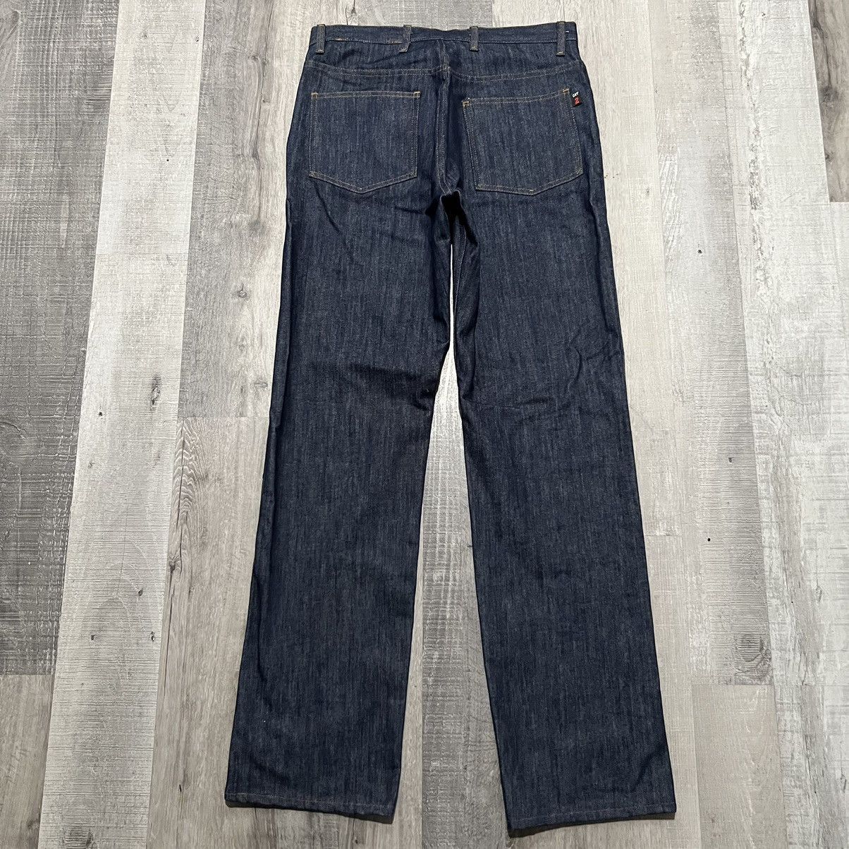 Other Wenaas Raw Denim Flame Resistant Cat 2 Carpenter Work Jeans Size US 34 / EU 50 - 3 Thumbnail