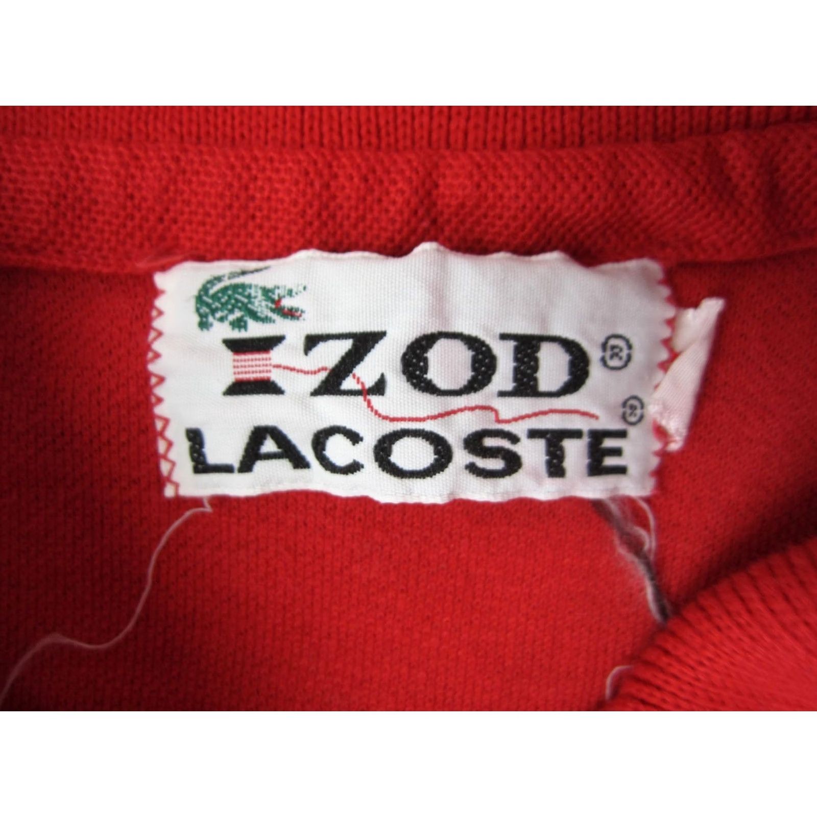 Lacoste Lacoste Polo Shirt Mens M Red Vintage 60s 70s Golf Tennis Short Sleeve Button Collared 90s Classic Shirt Mens Red Vintage Lacoste Polo Size US M / EU 48-50 / 2 - 4 Thumbnail