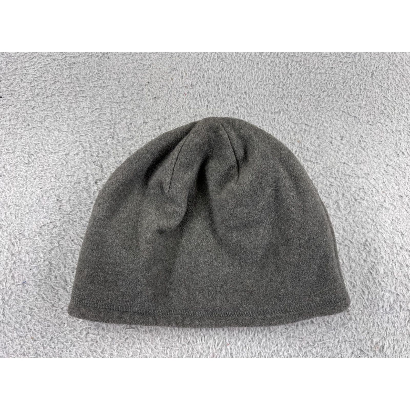 Vintage Hat Adult One Size Gray 100% Polyester Fleece Logo Ski Snow Winter Warm Beanie Toque Size US M / EU 48-50 / 2 - 4 Thumbnail