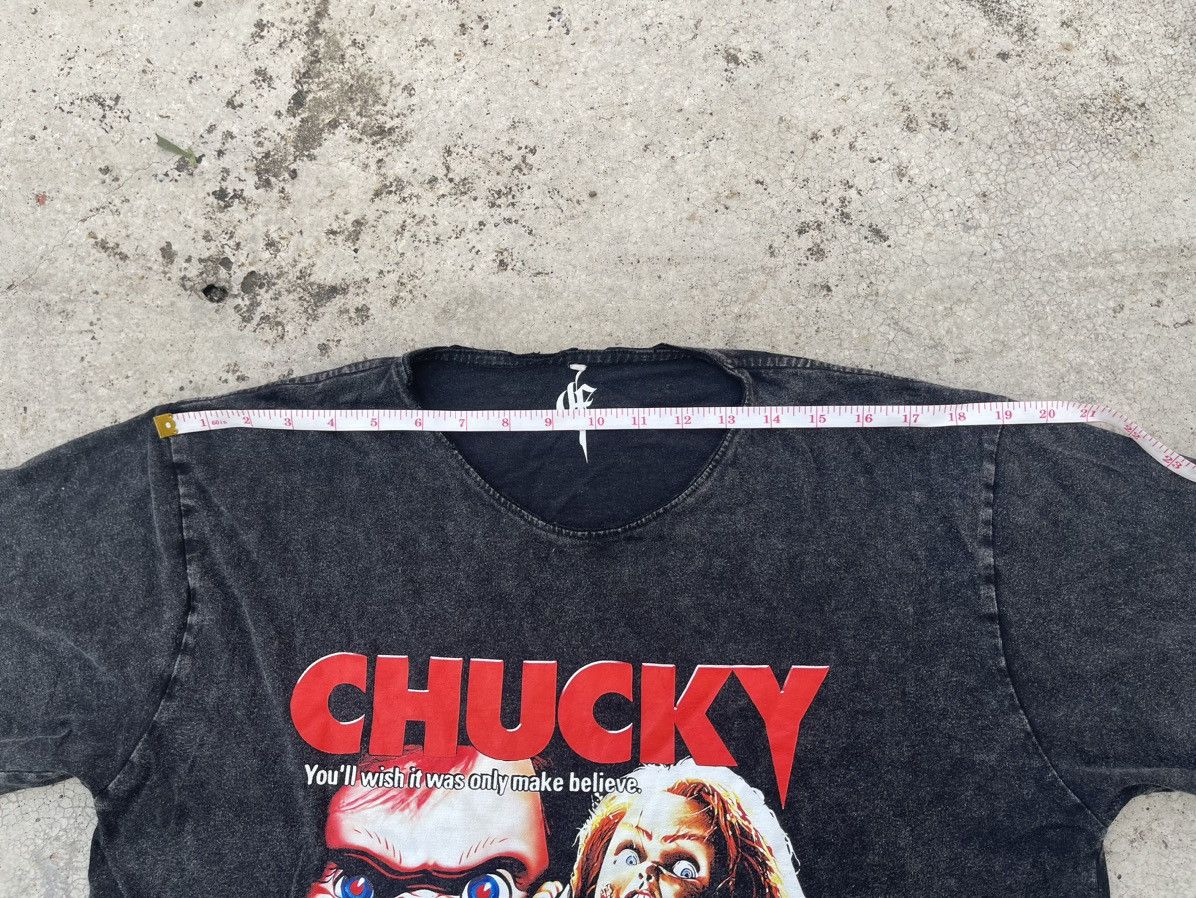 Expert Horror Vintage Movie T shirt Chucky Horror Serial Killer L Distress Size US L / EU 52-54 / 3 - 7 Thumbnail