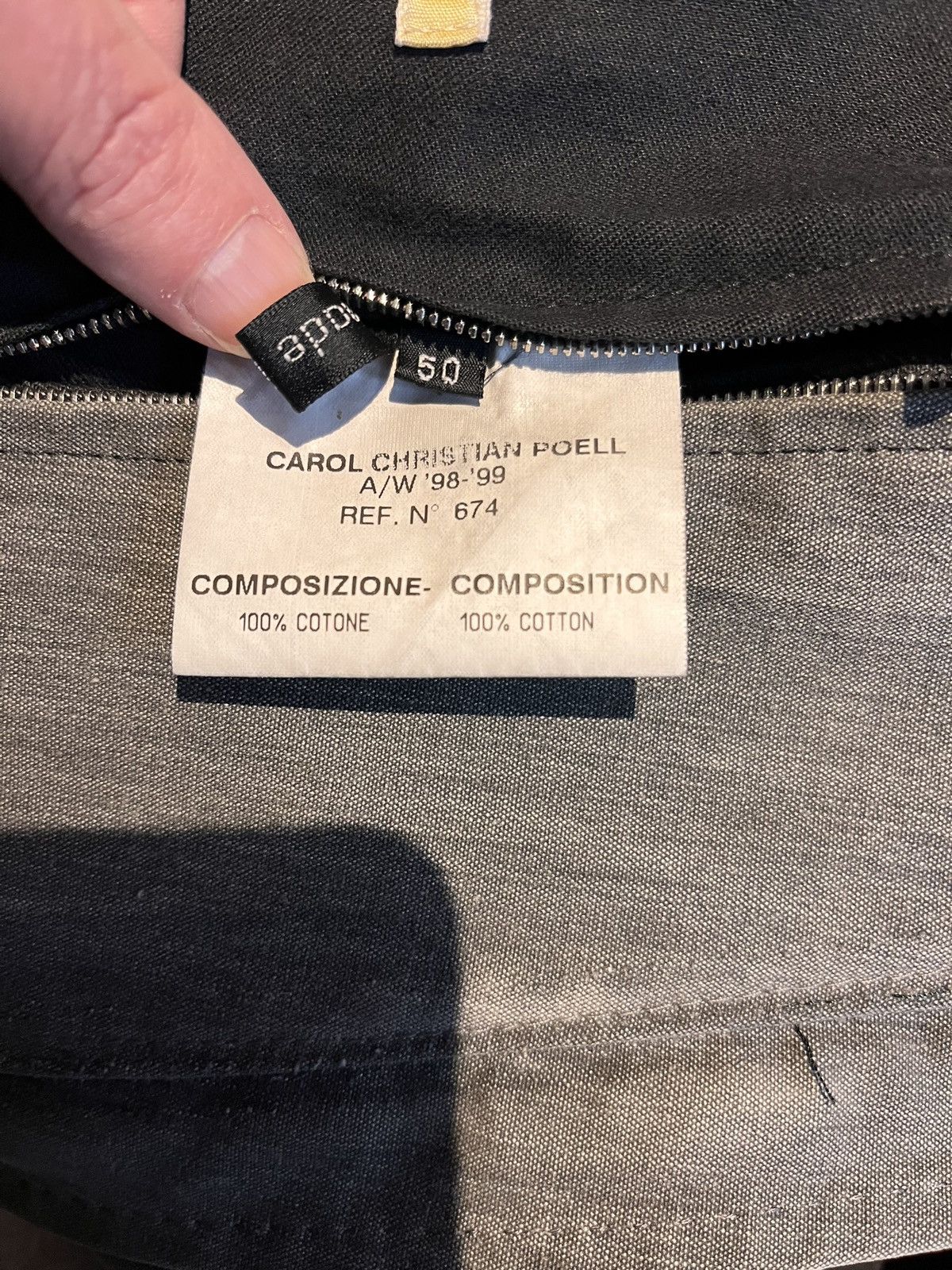 Carol Christian Poell CAROL CHRISTIAN POELL A/W ‘98-´99 jacket Size US M / EU 48-50 / 2 - 8 Thumbnail