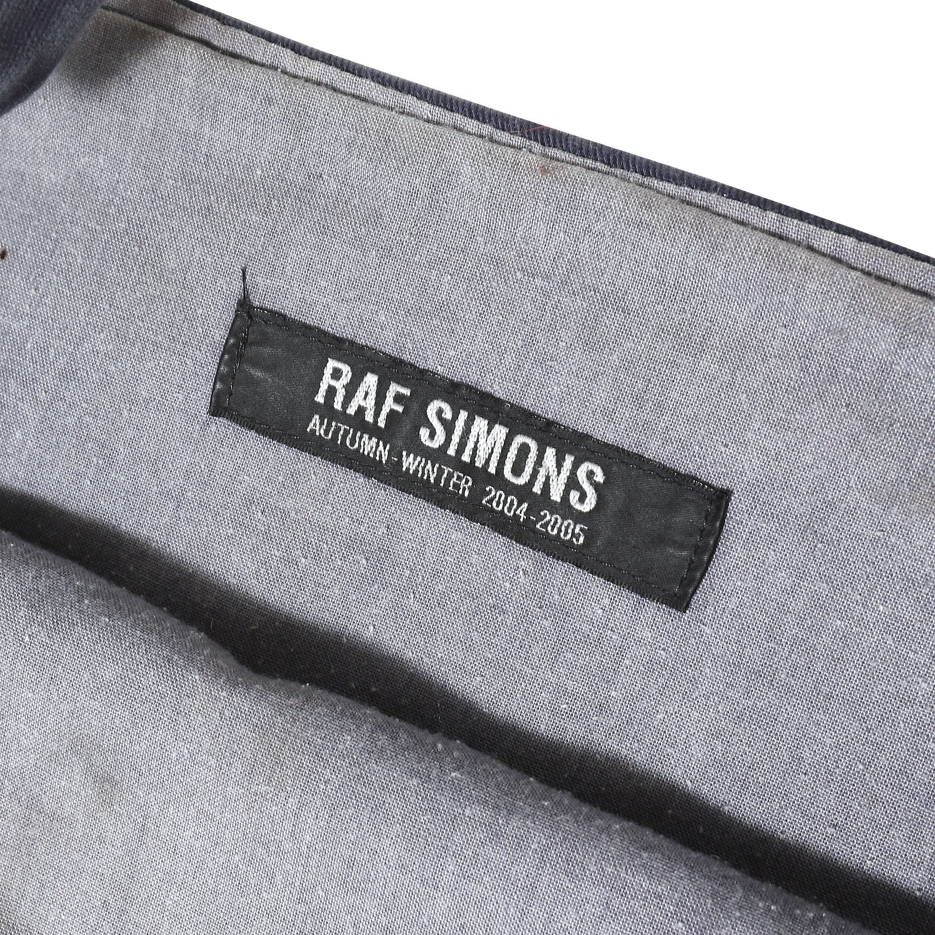Raf Simons Waves Shipwreck Poem Tote Bag FW04 Size ONE SIZE - 3 Thumbnail