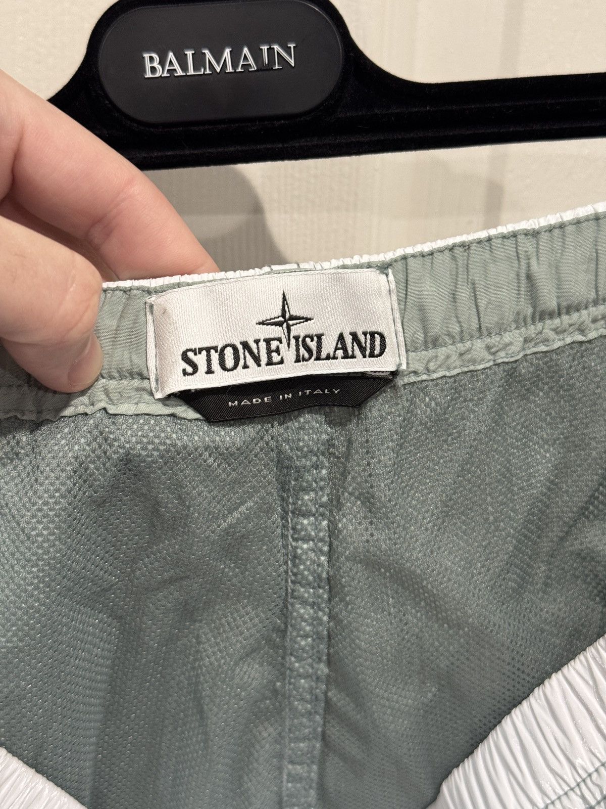 Stone Island Stone Island White Polyamide Shorts Type CO Sz 38 fits 35-38 Size US 36 / EU 52 - 7 Thumbnail