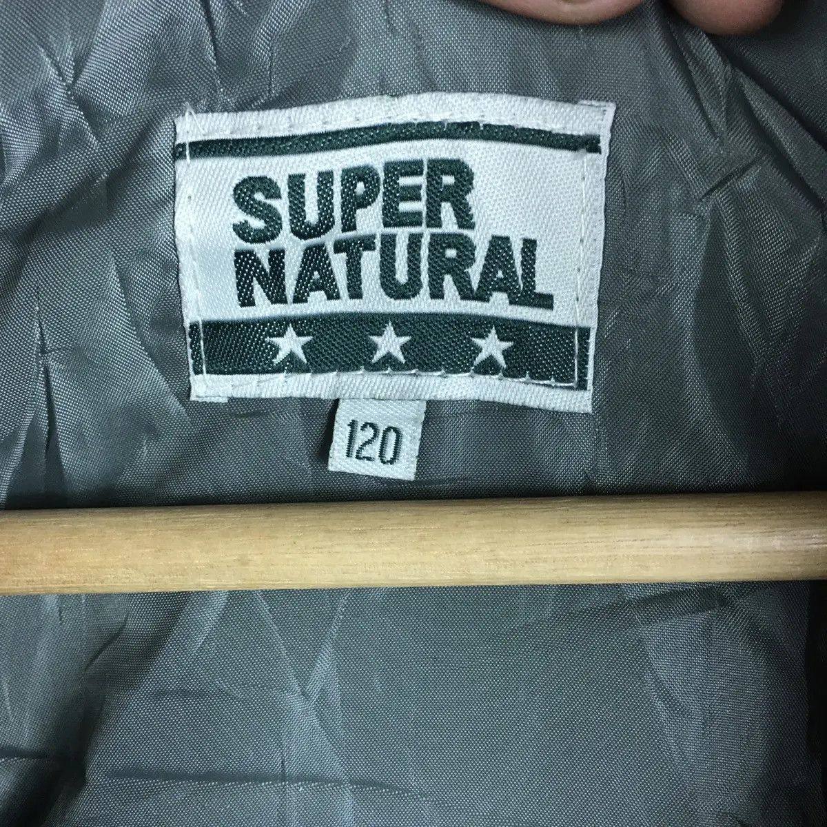 Vintage Vtg SUPER NATURAL Military Army Ski Winter Jacket Parka Size S / US 4 / IT 40 - 3 Thumbnail