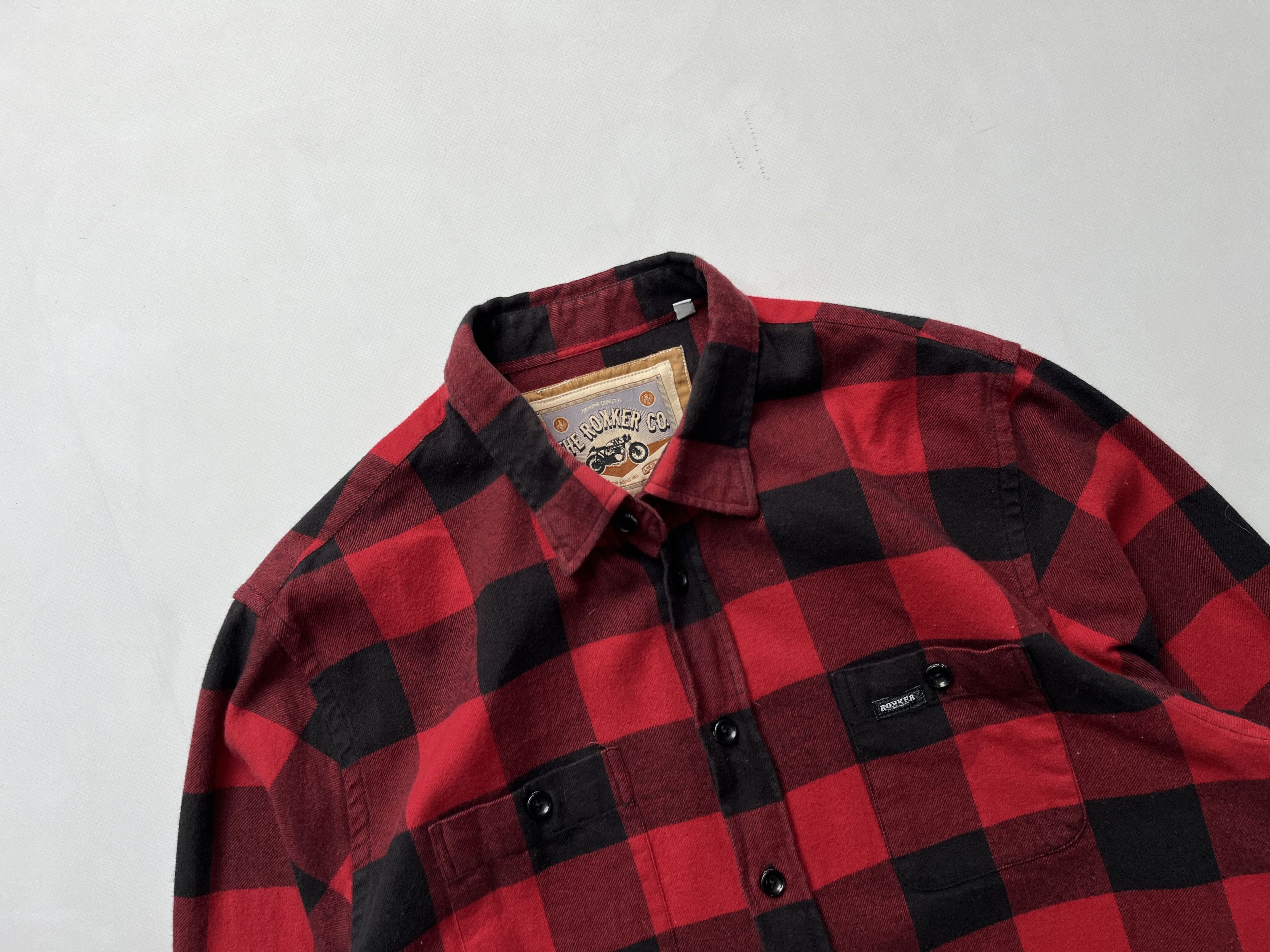 Flannel × THE ROKKER COMPANY Rokker company flannel shirts Size US L / EU 52-54 / 3 - 2 Thumbnail
