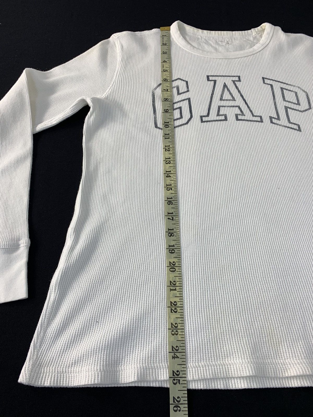 Gap GAP Spell Out Longsleeve Crewneck Printed Tee Size L / US 10 / IT 46 - 9 Thumbnail