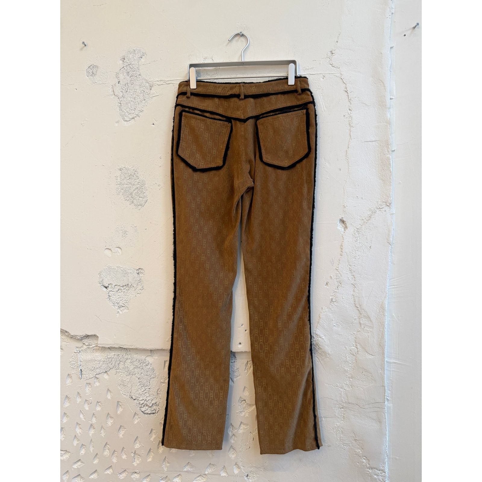 Alexander McQueen Vintage Alexander McQueen Outlined Print Design Pants Size 28" / US 6 / IT 42 - 2 Thumbnail