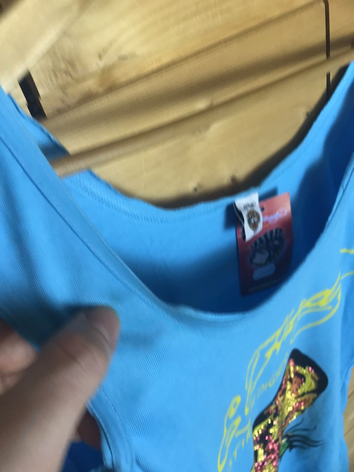 Ed Hardy Vintage Ed Hardy tiger shirt with tag Size L / US 10 / IT 46 - 10 Thumbnail
