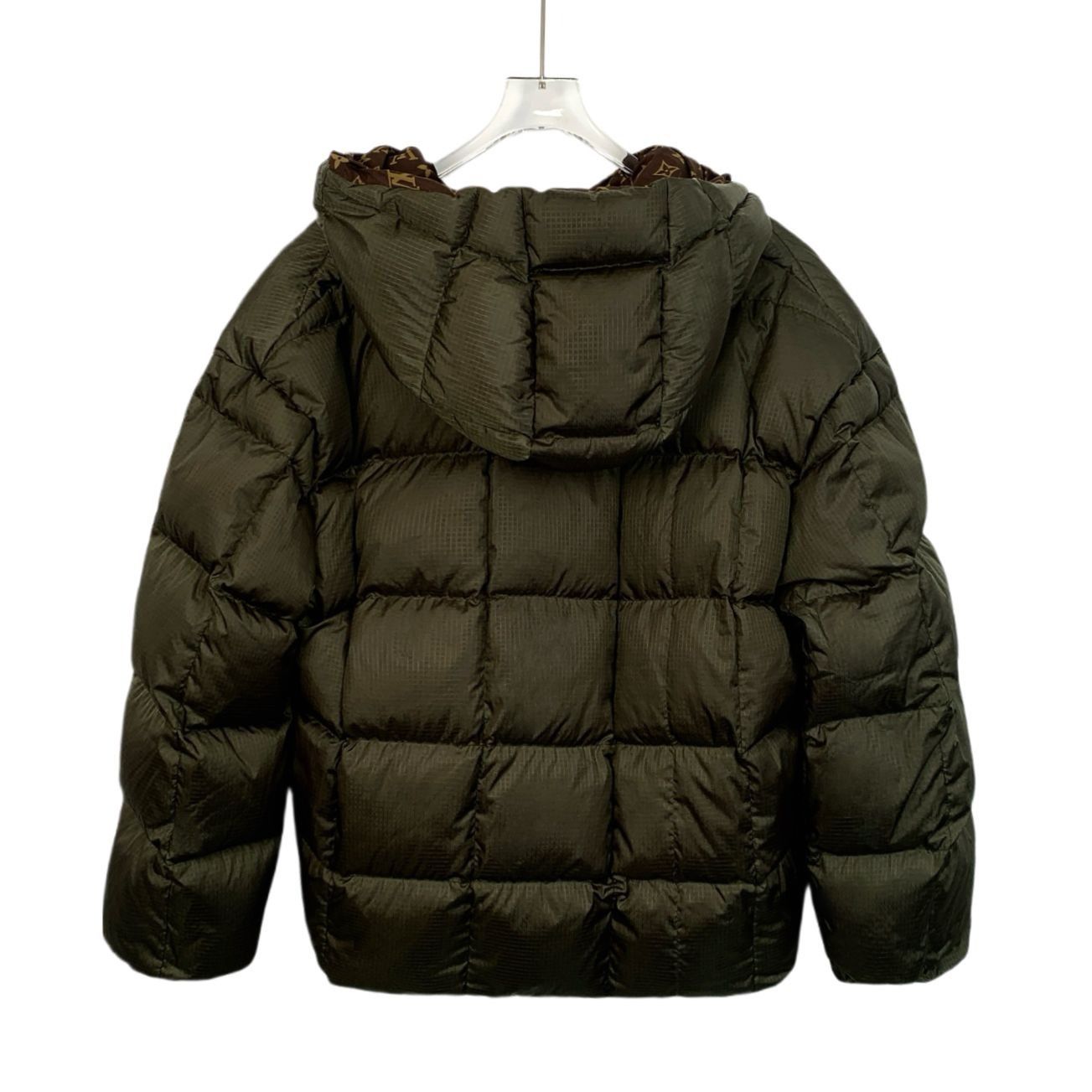 Louis Vuitton Louis Vuitton Womens Hooded Down Puffer Coat Olive Green Siz Size M / US 6-8 / IT 42-44 - 2 Thumbnail