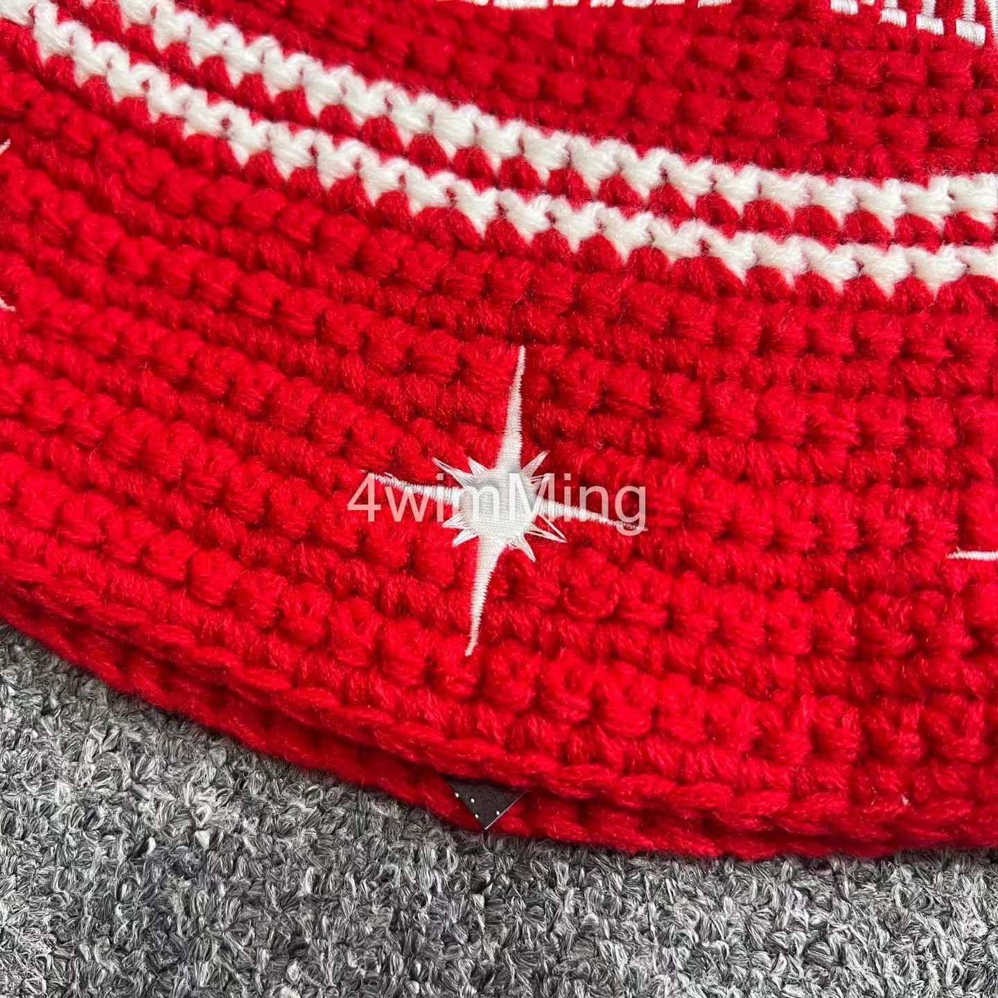 Billionaire Boys Club BBC Hand-Crocheted & Embroidered Knit Bucket Hat Q7 Size ONE SIZE - 5 Thumbnail
