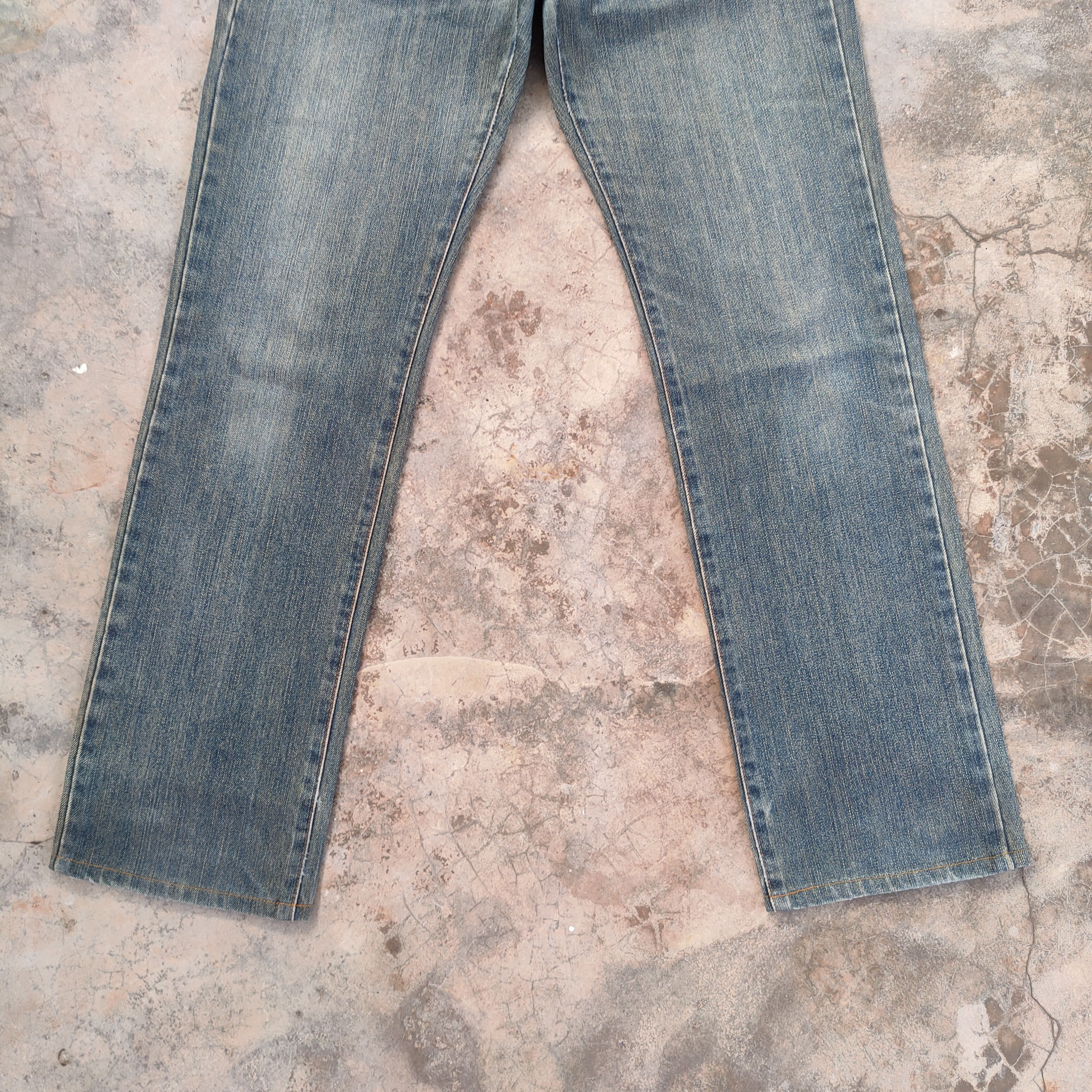 Edwin VINTAGE EDWIN 403 FADED DISTRESSED JEAN DENIM PANTS Size US 31 - 4 Thumbnail
