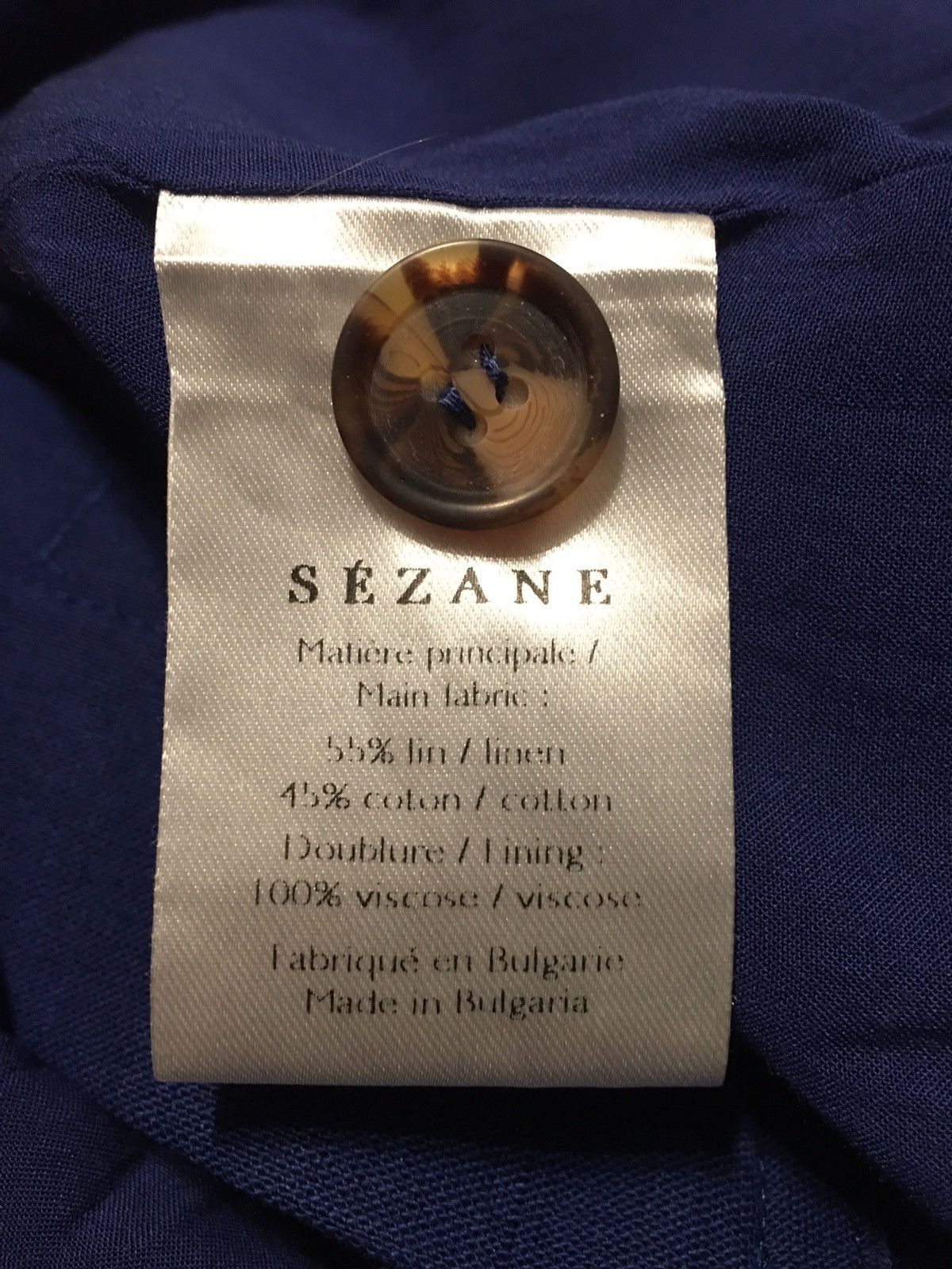 Sezane SEZANE Amandine high-waisted Blue Midi Skirt Size EU 36 Size 26" / US 2 / IT 38 - 10 Thumbnail