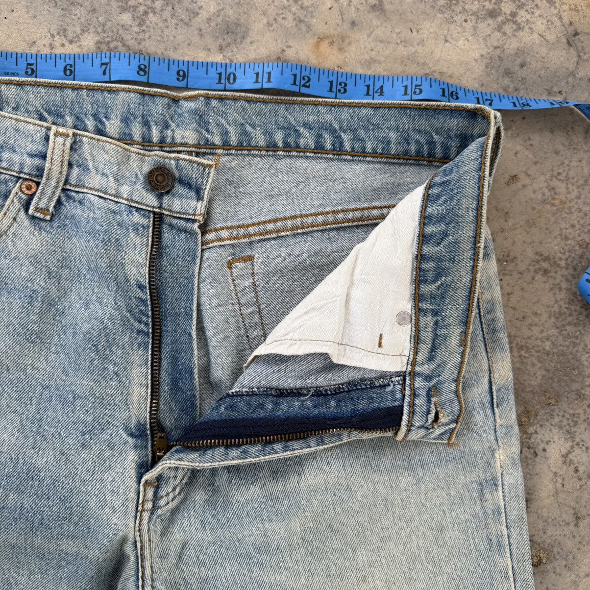 Jean × Levi's × Vintage VINTAGE LEVI’S 606 FADED RUSTY JEAN DENIM PANTS Size US 34 / EU 50 - 7 Thumbnail