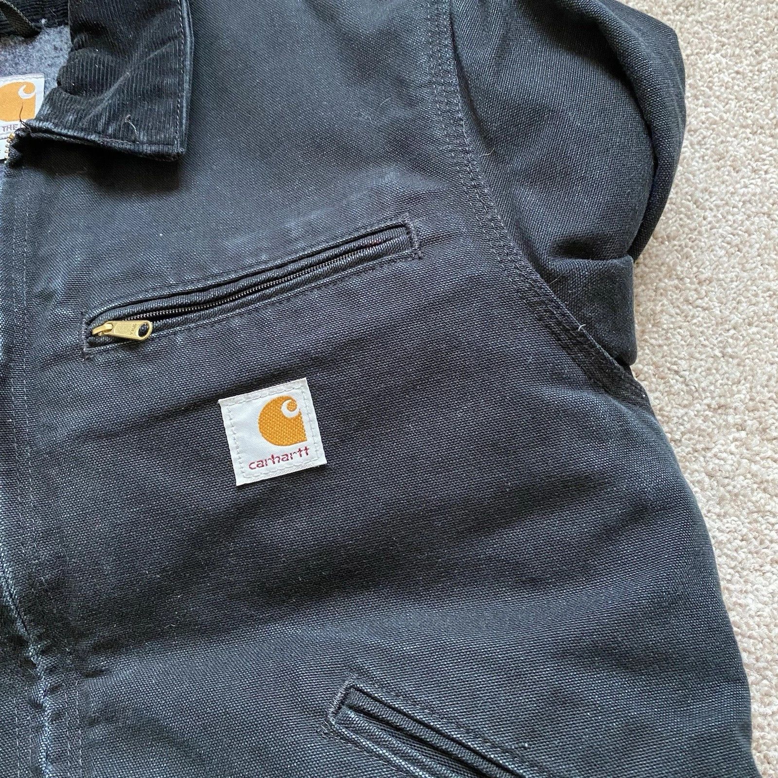 Carhartt Carhartt J001 BLK Detroit Jacket Size US S / EU 44-46 / 1 - 4 Thumbnail