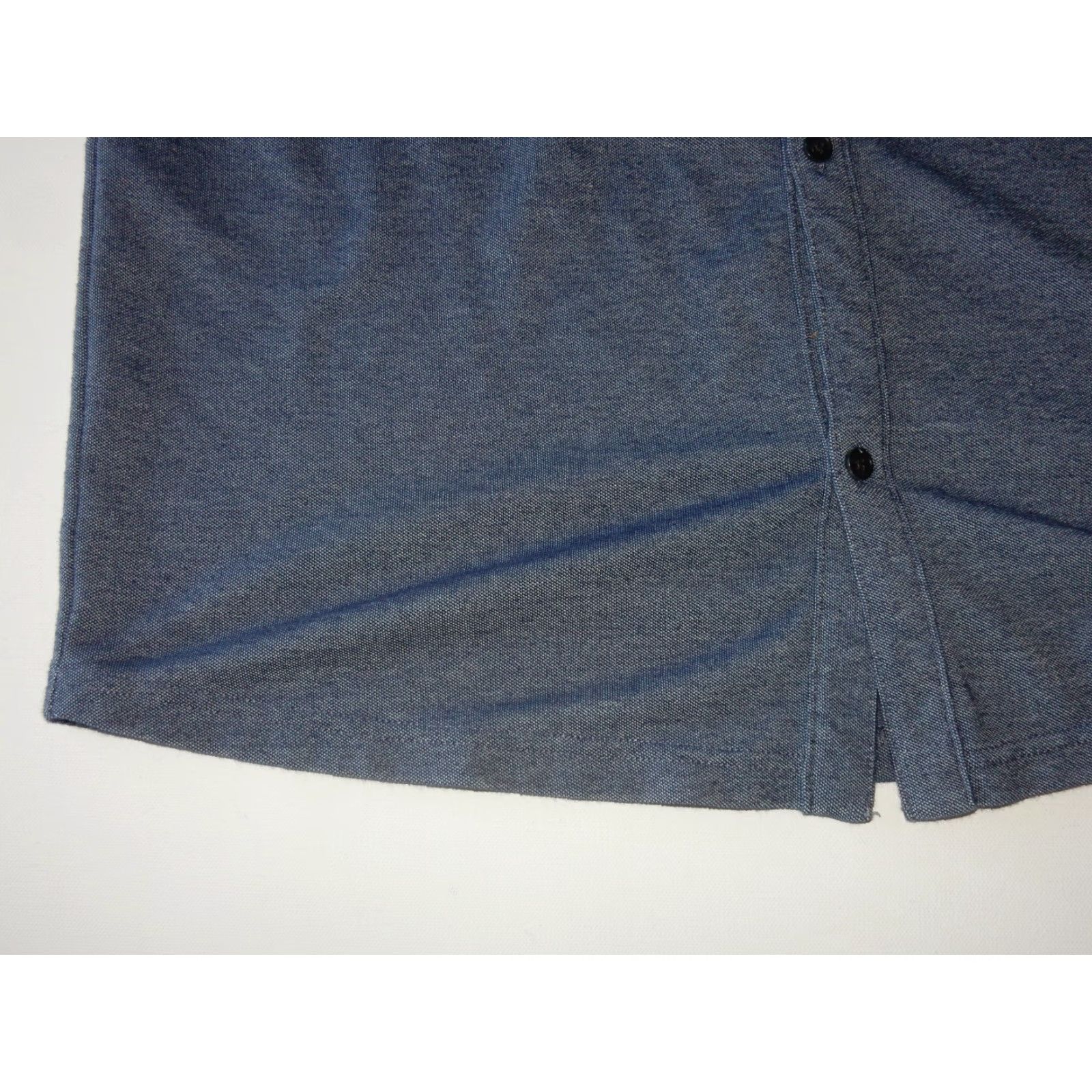 Banana Republic BANANA REPUBLIC Men's Short Sleeve Button-Up Shirt Size L Blue Size US L / EU 52-54 / 3 - 2 Thumbnail