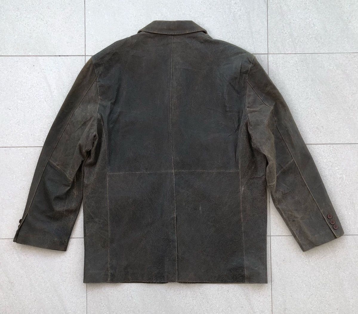 Valentino Vintage Dan Valentino Paris Leather Coat / Jacket Size US XXL / EU 58 / 5 - 11 Thumbnail
